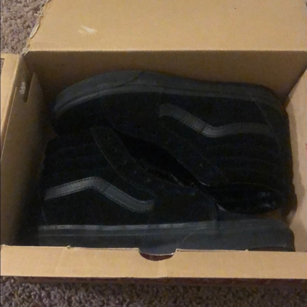 All Black Vans